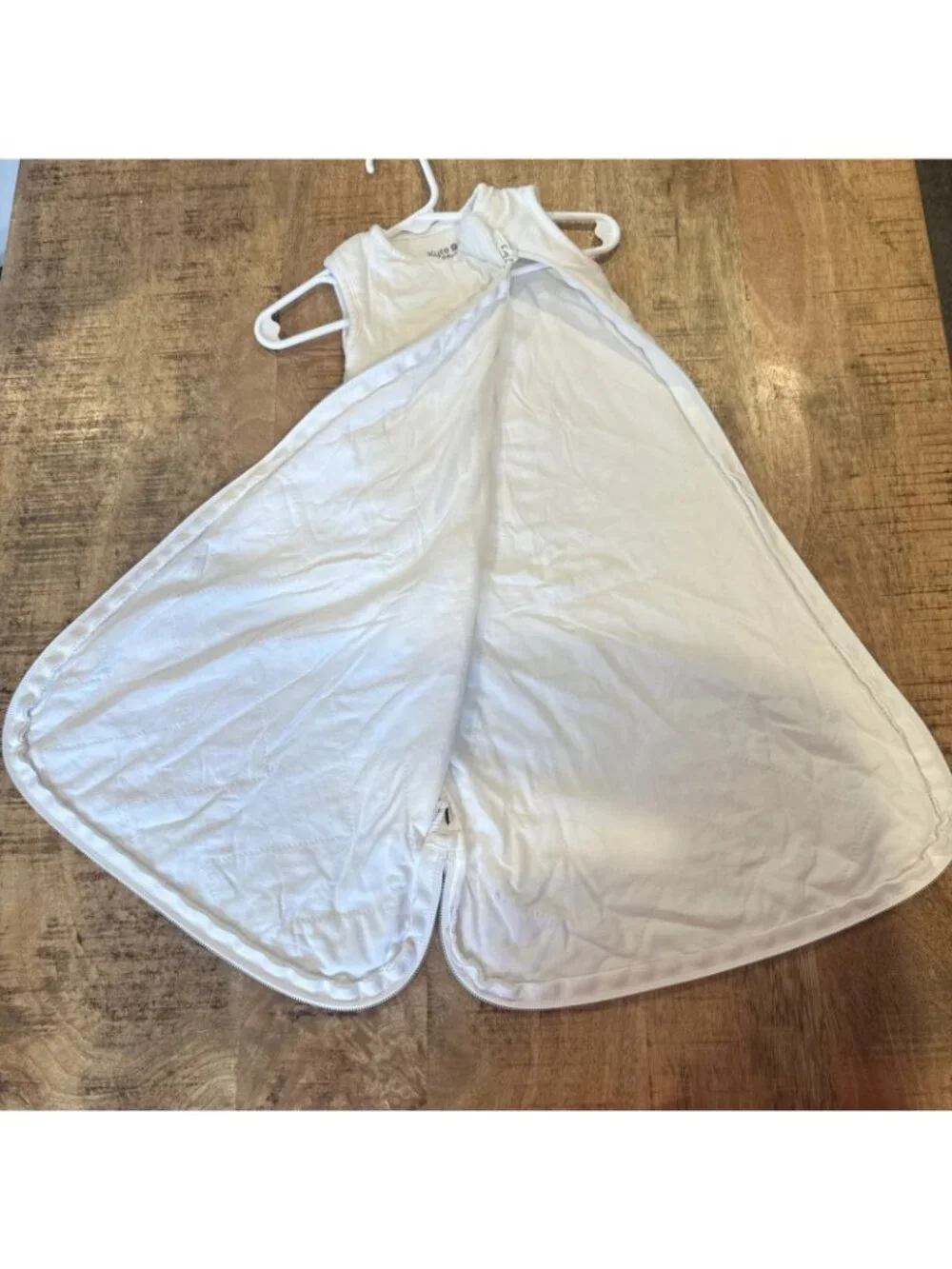 Kyte Baby Sleep Bag 1.0 TOG Size XS Bamboo Rayon Sleep Sack White